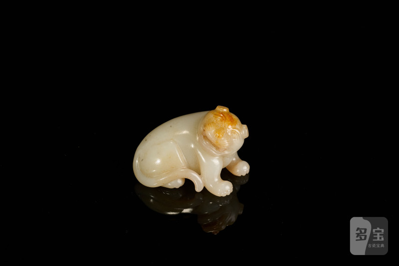 Lot1063 清 青玉伏虎 - 图2